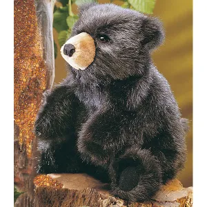 Baby Black Bear Puppet
