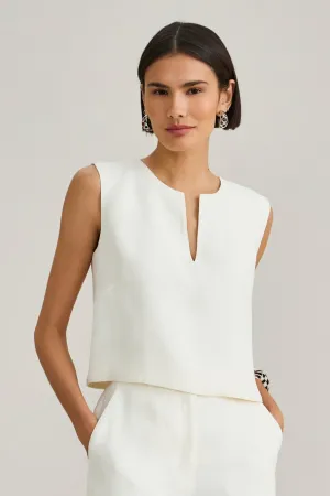 Blusa de Alfaiataria Off Alana