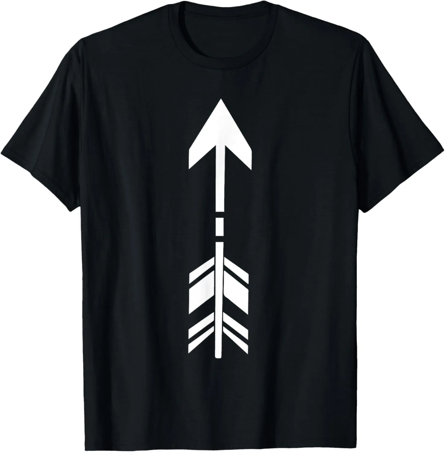 Geometric Arrow Pattern T-Shirt