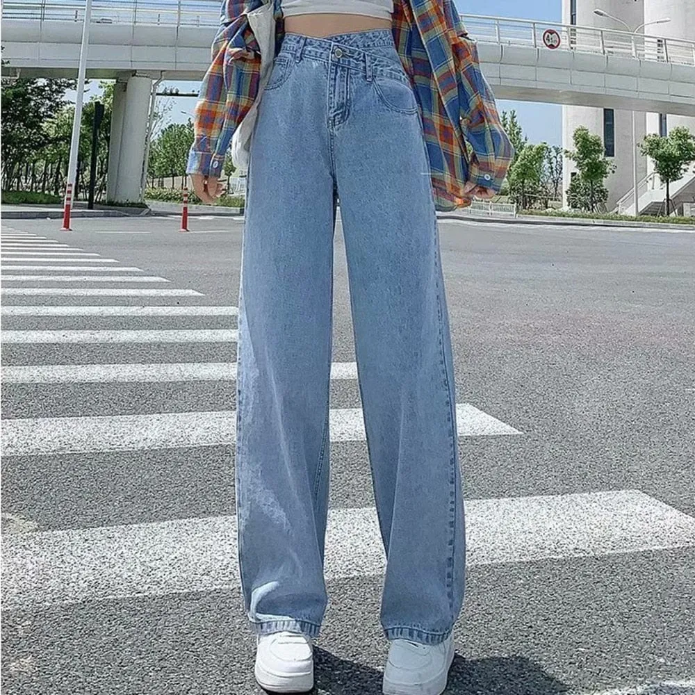 High Waisted Harajuku Boyfriend Jeans