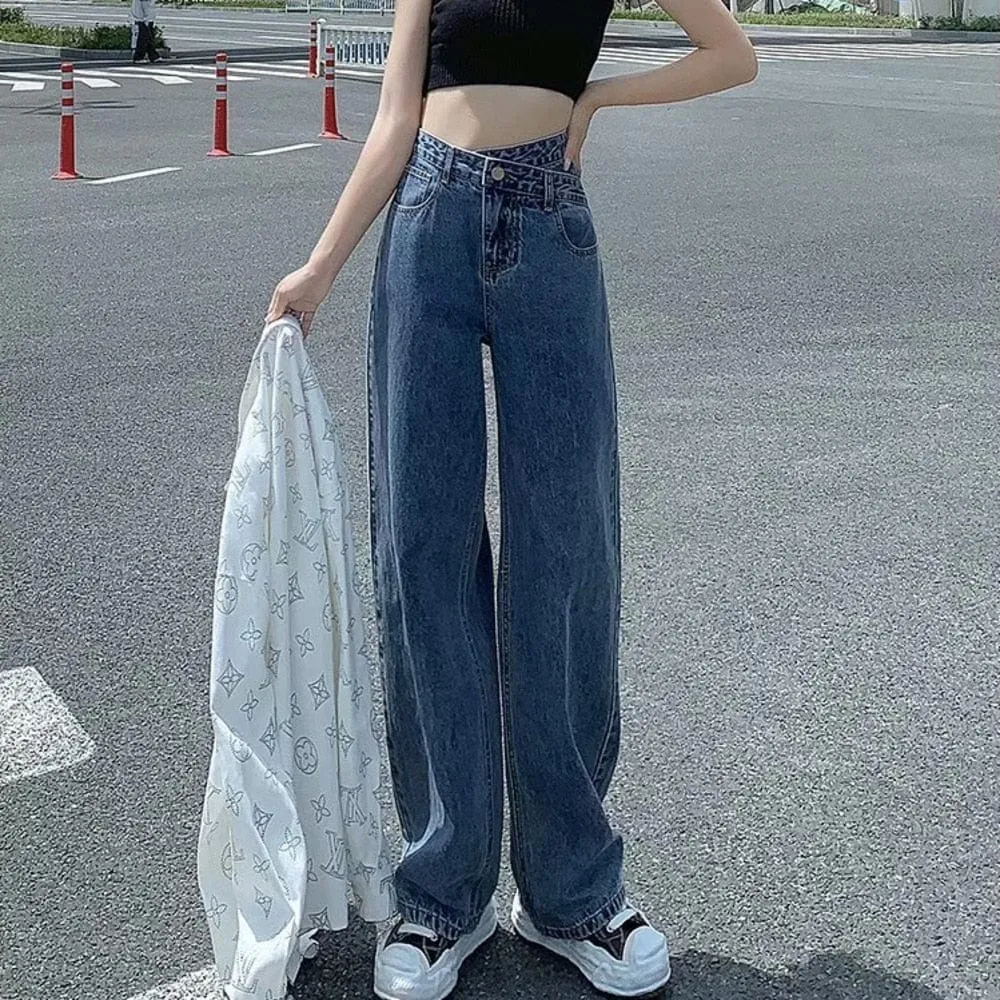 High Waisted Harajuku Boyfriend Jeans