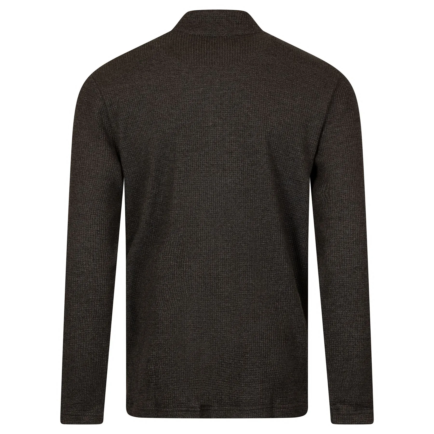 Last Sunset Quarter Zip Mid Layer Heather Dark Grey - AW24
