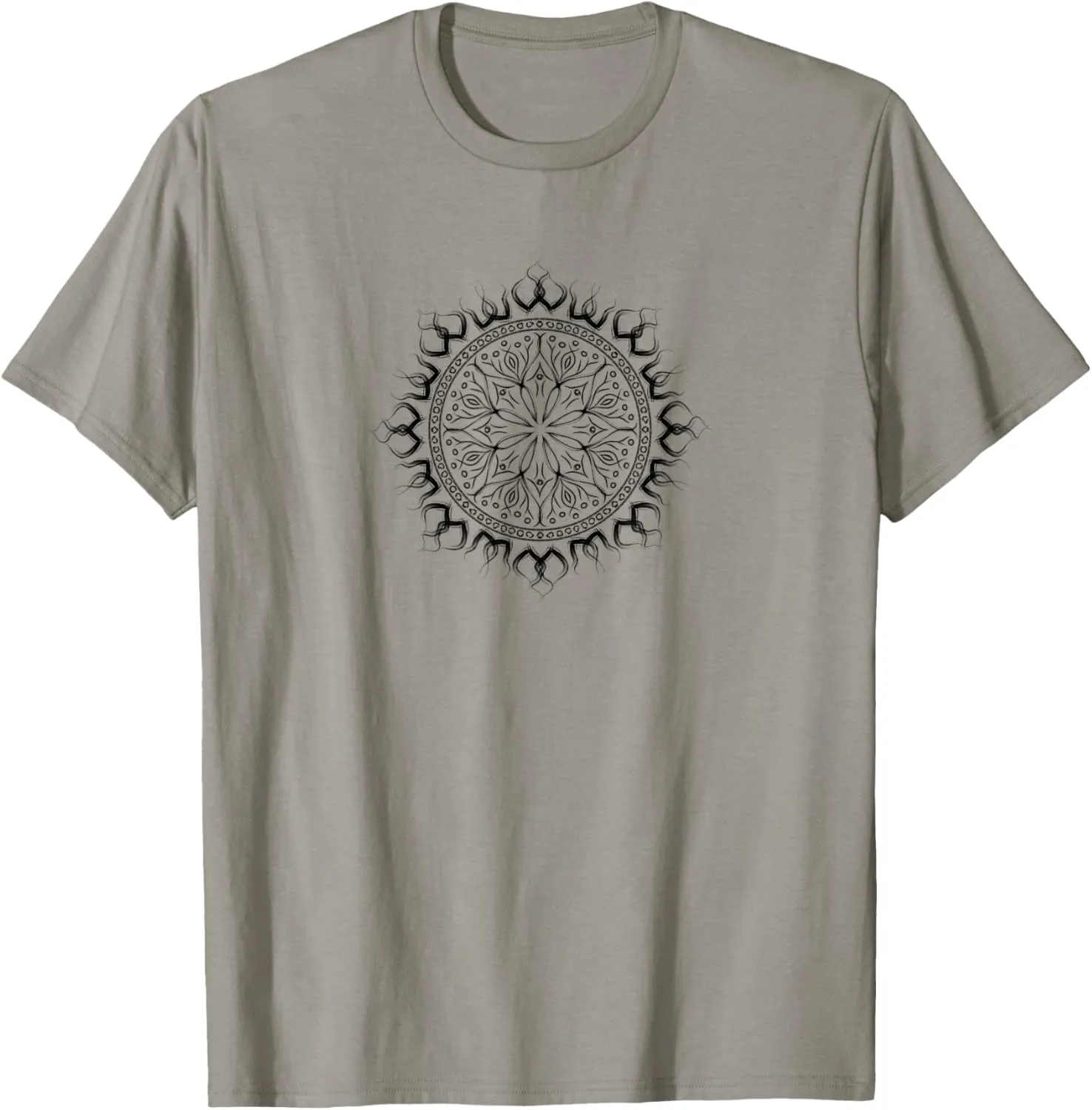Mandala and Geometric Inspired Pattern T-Shirt