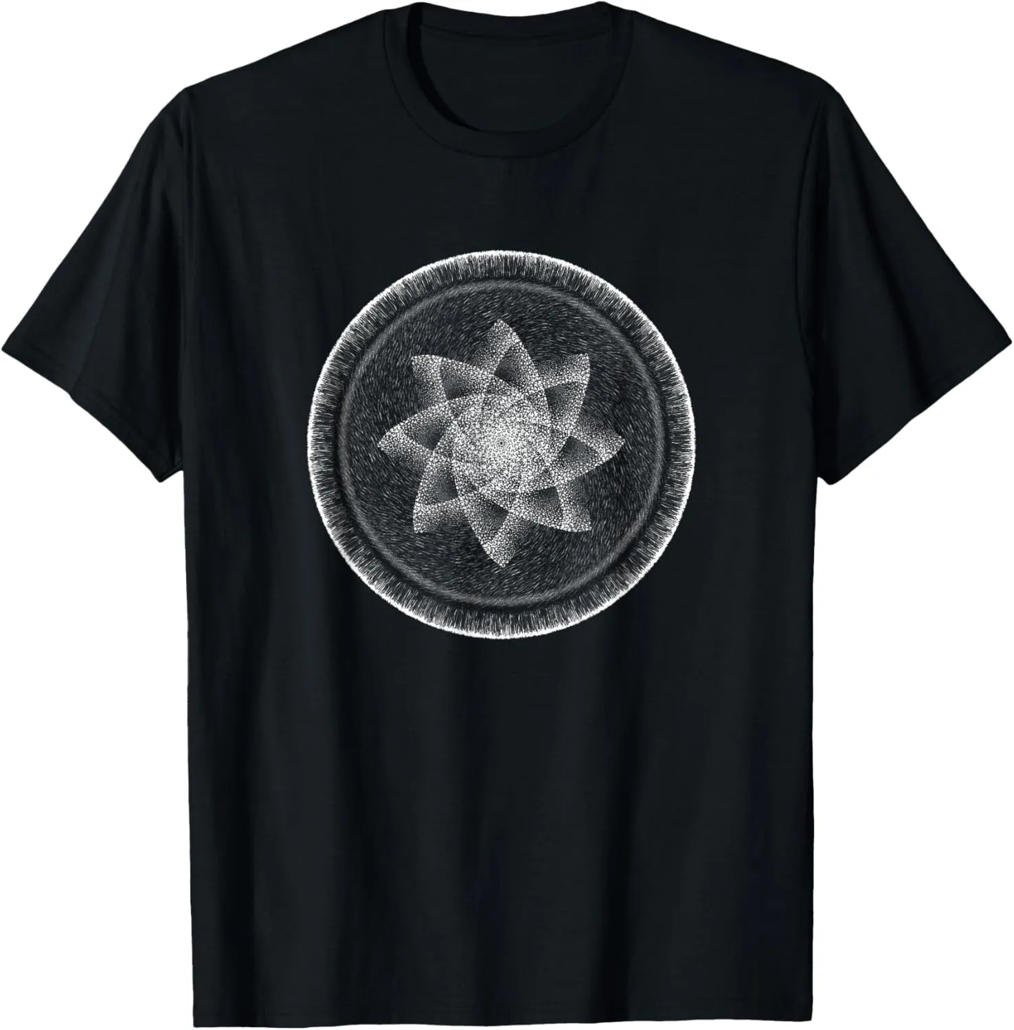 Mandala and Geometric Inspired Pattern T-Shirt