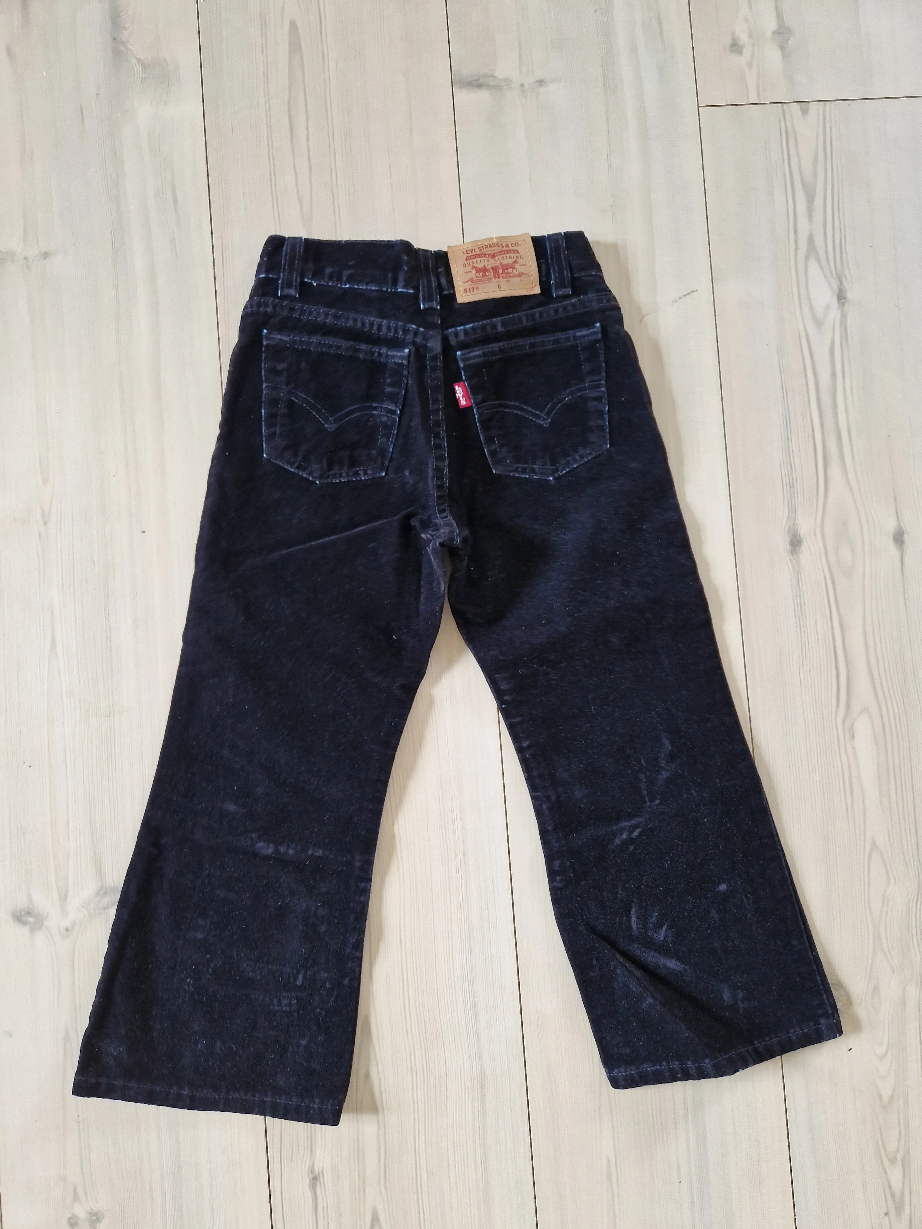 Vintage Levi's velourjeans 5 år