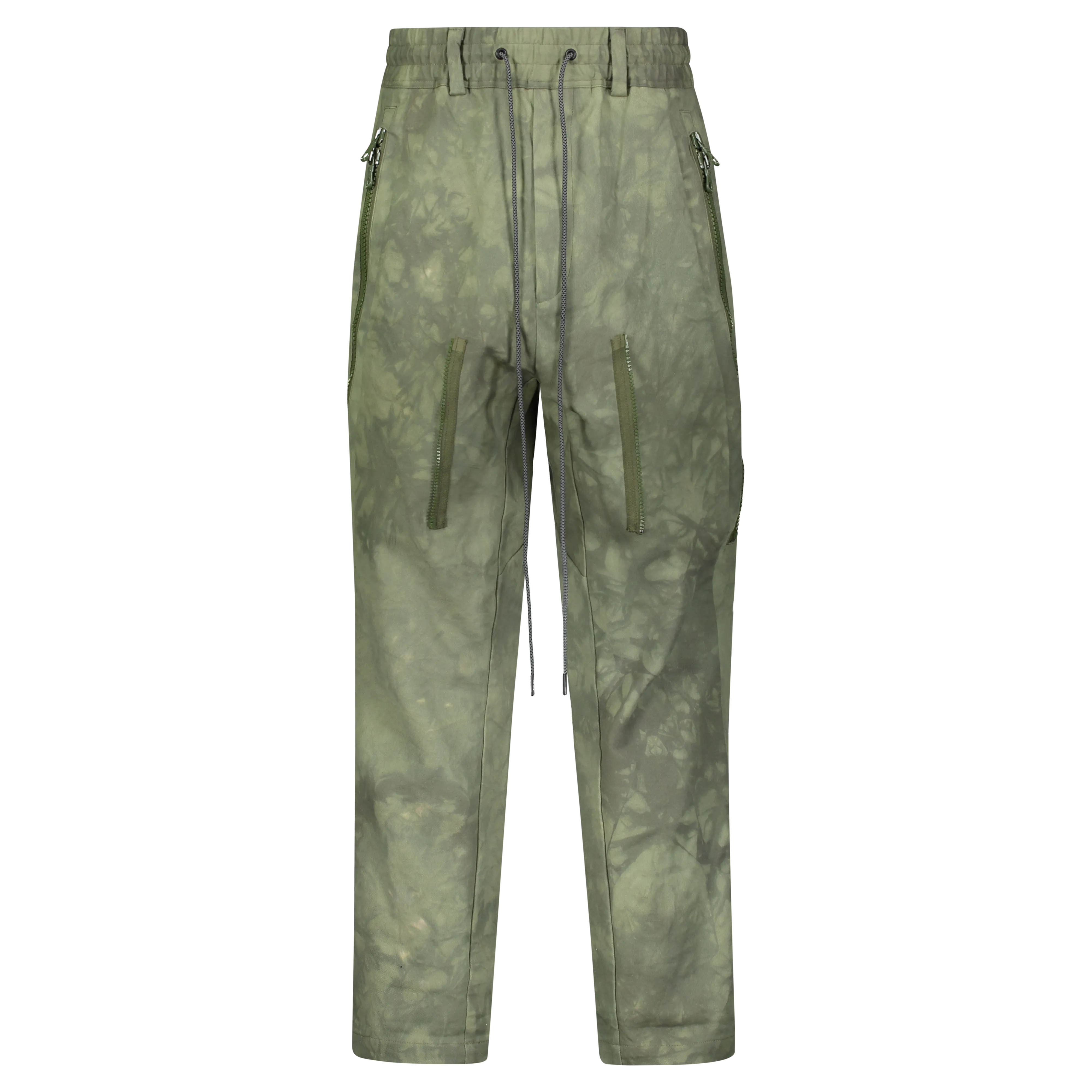 ZIPOFF CARGO PANT WASHED OUT OLIVE GREEN
